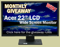Win An Acer 22 inch monitor!